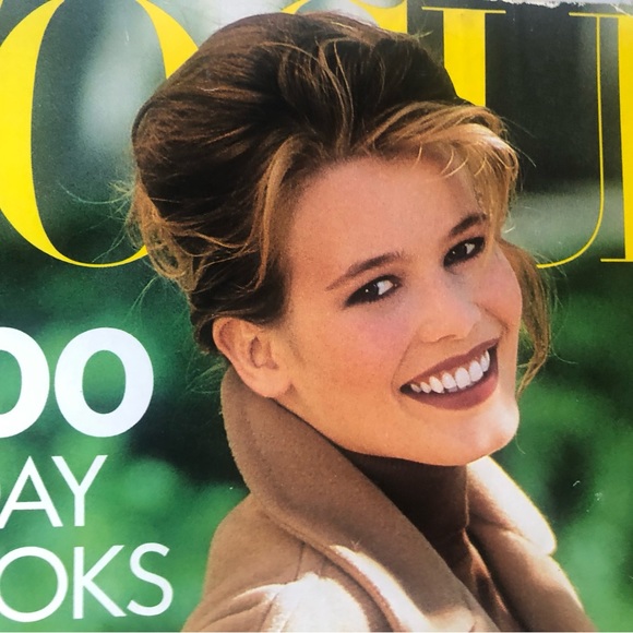 Vogue Aug. 1990 CLAUDIA SCHIFFER Cover - Picture 12 of 12